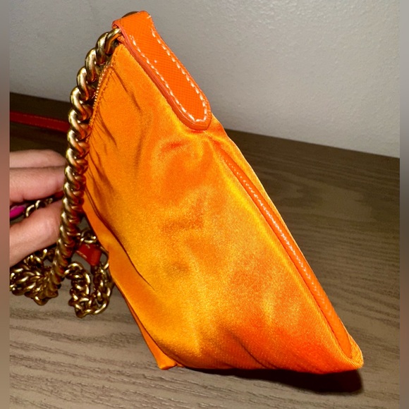 *SOLD* Prada Bandoliera Tessuto Oro Crossbody Bag W/ COA - Picture 16 of 17